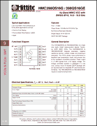 Click here to download 398QS16GE Datasheet