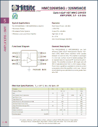 Click here to download HMC326MS8G_07 Datasheet