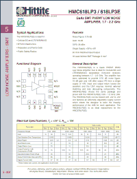 Click here to download 618LP3E Datasheet