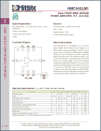 Click here to download HMC442LM1_07 Datasheet