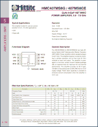 Click here to download 407MS8GE Datasheet