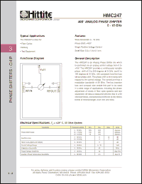 Click here to download HMC247 Datasheet