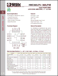 Click here to download HMC382LP3E Datasheet