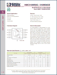 Click here to download 310MS8GE Datasheet