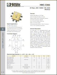 Click here to download HMC-C065 Datasheet