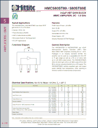 Click here to download HMC580ST89 Datasheet