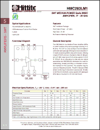 Click here to download HMC283LM1_06 Datasheet