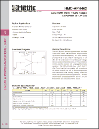 Click here to download HMC-APH462 Datasheet