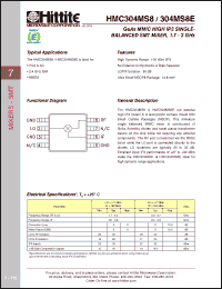 Click here to download HMC304MS8_06 Datasheet