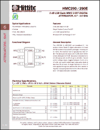 Click here to download HMC290_06 Datasheet