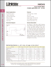 Click here to download HMC619 Datasheet