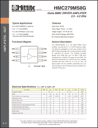 Click here to download HMC279MS8G_01 Datasheet