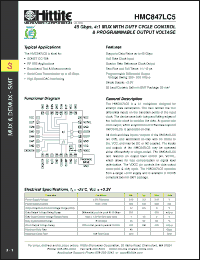 Click here to download HMC847LC5 Datasheet