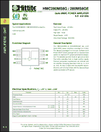 Click here to download HMC280MS8G_05 Datasheet