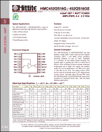 Click here to download 452QS16GE Datasheet