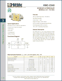 Click here to download HMC-C040 Datasheet