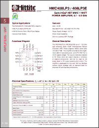 Click here to download HMC408LP3_06 Datasheet