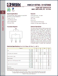Click here to download HMC311ST89_06 Datasheet