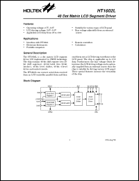 Click here to download HT1602L Datasheet