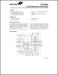 Click here to download HT1608L Datasheet