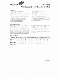 Click here to download HT1622 Datasheet