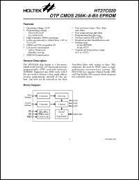 Click here to download HT27C020 Datasheet