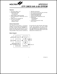 Click here to download HT27C512 Datasheet