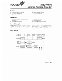 Click here to download HT6240-002 Datasheet