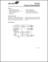 Click here to download HT7501 Datasheet