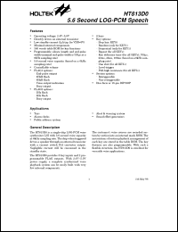 Click here to download HT813 Datasheet
