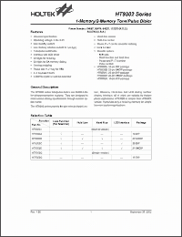 Click here to download HT9302D Datasheet