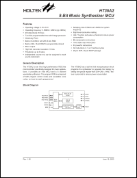 Click here to download HT36A2 Datasheet