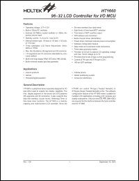 Click here to download HT1660 Datasheet