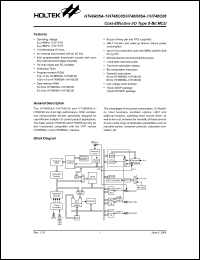 Click here to download HT48C05 Datasheet