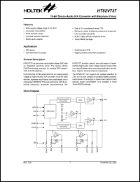 Click here to download HT82V737 Datasheet