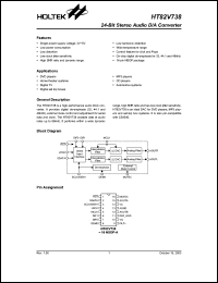 Click here to download HT82V738 Datasheet