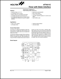 Click here to download HT1611C Datasheet