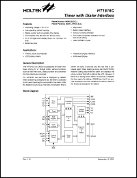 Click here to download HT1616C Datasheet