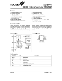 Click here to download HT24LC16 Datasheet