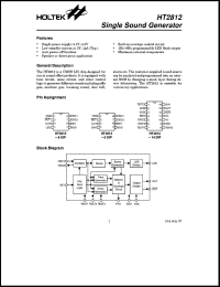 Click here to download HT2812-8DIP Datasheet
