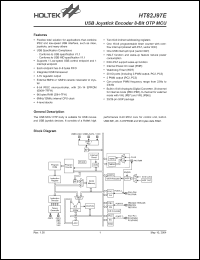 Click here to download HT82J97E-20 Datasheet