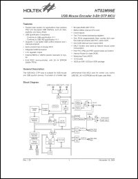 Click here to download HT82M99E-18 Datasheet