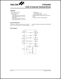 Click here to download HT82V805_1 Datasheet