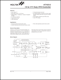 Click here to download HT16512_05 Datasheet