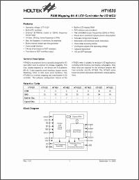 Click here to download HT1625_02 Datasheet