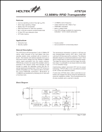 Click here to download HT672A_07 Datasheet