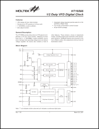 Click here to download HT16566 Datasheet