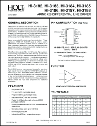 Click here to download HI-3184PST Datasheet