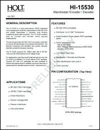 Click here to download HI-15530 Datasheet