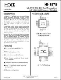 Click here to download HI-1575PQI Datasheet